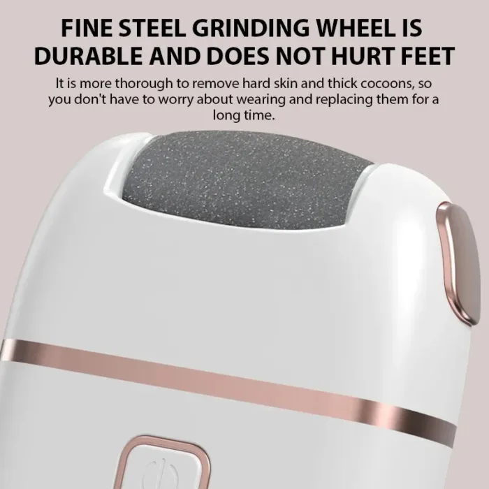 Rechargeable Electric Foot Grinder – Callus Remover & Dead Skin Scrubber