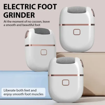 Rechargeable Electric Foot Grinder – Callus Remover & Dead Skin Scrubber