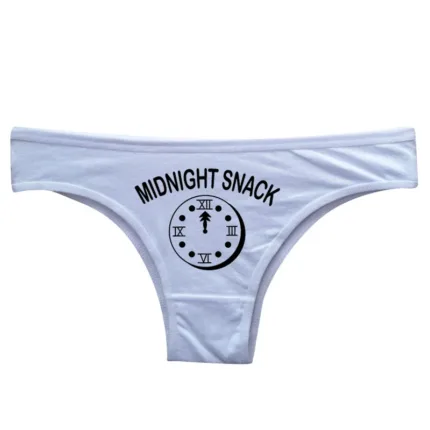 Funny Printed Cotton Briefs for Women – Mid-Rise Comfy Panties with Cute Designs