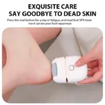 Rechargeable Electric Foot Grinder – Callus Remover & Dead Skin Scrubber