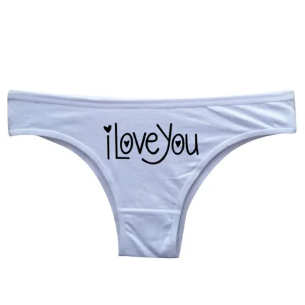 Funny Printed Cotton Briefs for Women – Mid-Rise Comfy Panties with Cute Designs