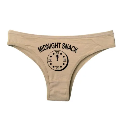 Funny Printed Cotton Briefs for Women – Mid-Rise Comfy Panties with Cute Designs