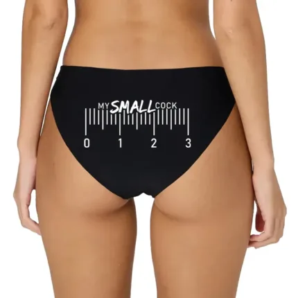 MY SMALL COCK Funny Cotton Panties — Cute Sexy Briefs for Women